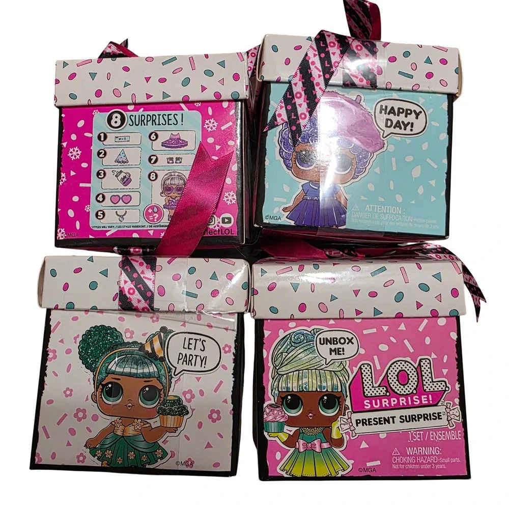 LOL Surprise Present Surprise Series 1 Doll 8 Surprises Lot of 7 New Sealed